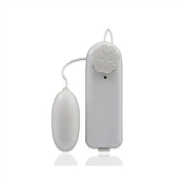 CAPSULA BULLET MASSAGEADOR CLITORIANO CONTROLE A FIO BRANCO  - 5134BRANCO