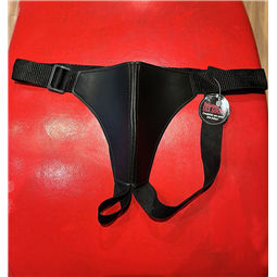 CUECA JOCK FRENTE EM COURO SINTETICO C REGULAGEM NA LATERAL - 45321