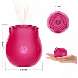 FLOR ESTIMULADORA DE CLIT�RIS 10 PULSA��ES DIFERENTES - 6925