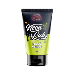 GEL LUBRIFICANTE NEON BRILHA EM LUZ NEGRA MAA VERDE  30g - PB332MA