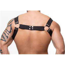 HARNESS DE ELASTICO COM ARGOLAS - HE014