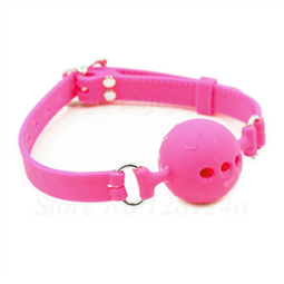 MORDAA BOLA TODA NO SILICONE CIRRGICO ROSA  - 2536