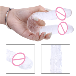 PNIS DUAS CABEAS REALSTICO TRANSPARENTE  30 X 3,5CM -