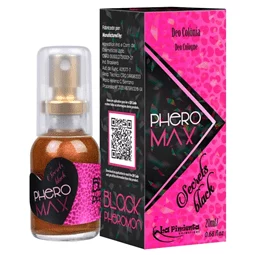 PERFUME PHERO MAX SECRETS BLACK - L306