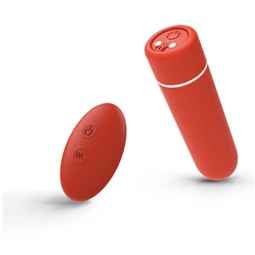 VIBRADOR BULLET EM SILICONE COM CONTROLE SEM FIO -  IM0115