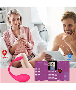 VIBRADOR COM APP CONTROLE NO SEU CELULAR - 7677