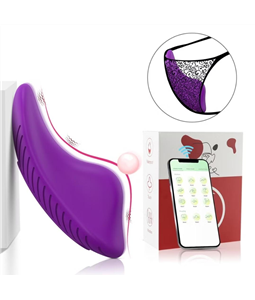 VIBRADOR DE CALCINHA RECARREGAVEL E APP CELULAR - 2984