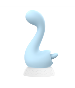 VIBRADOR DINO PARA PONTO G E CLITRIS COM ONDAS DE PRESSO SULGADOR COM LINGUA - IM0402