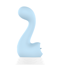 VIBRADOR DINO PARA PONTO G E CLITRIS COM ONDAS DE PRESSO SULGADOR COM LINGUA - IM0404