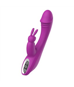VIBRADOR DUPLO ESTIMULA PONTO G E CLITRIS - 7399