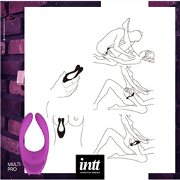 VIBRADOR MULTIFUNCIONAL ANEL PARA CASAL ROSA - IM0114