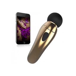 VIBRADOR VIBRATISSIMO MASSAGEADOR RECARREGVEL EM SILICONE CONTROLADO POR APP -   218