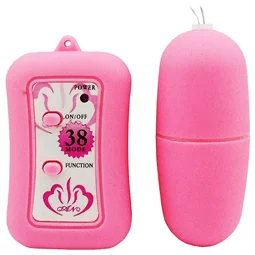 VIBRO BULLET SEM FIO COM CONTROLE REMOTO ROSA  - 5097ROSA